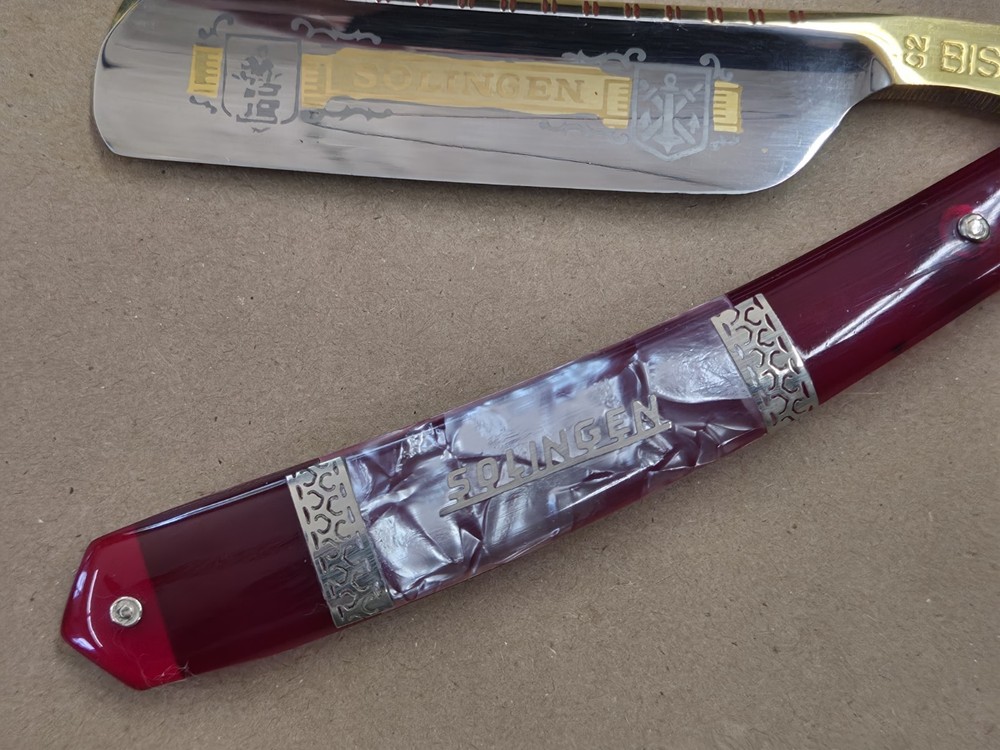Solingen Germany Bismarck Straight Razor