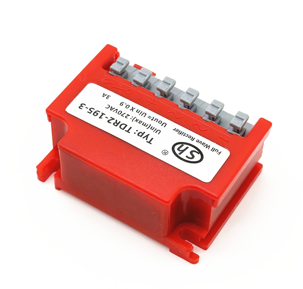 Typ TDR2-195-3 Full Wave brake Rectifier module AC270V Uout=Uin*0.9 3A