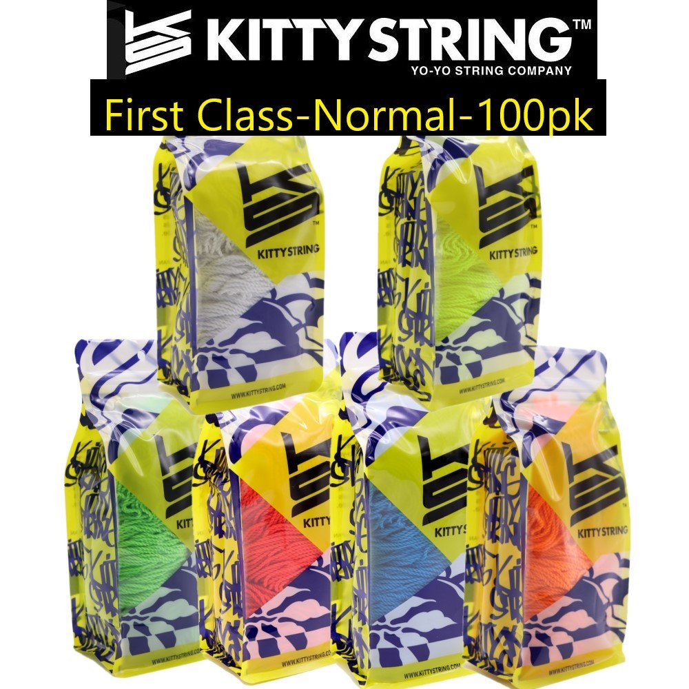 Kitty String First Class 100 Pack Yo-Yo String - Normal YoYo String