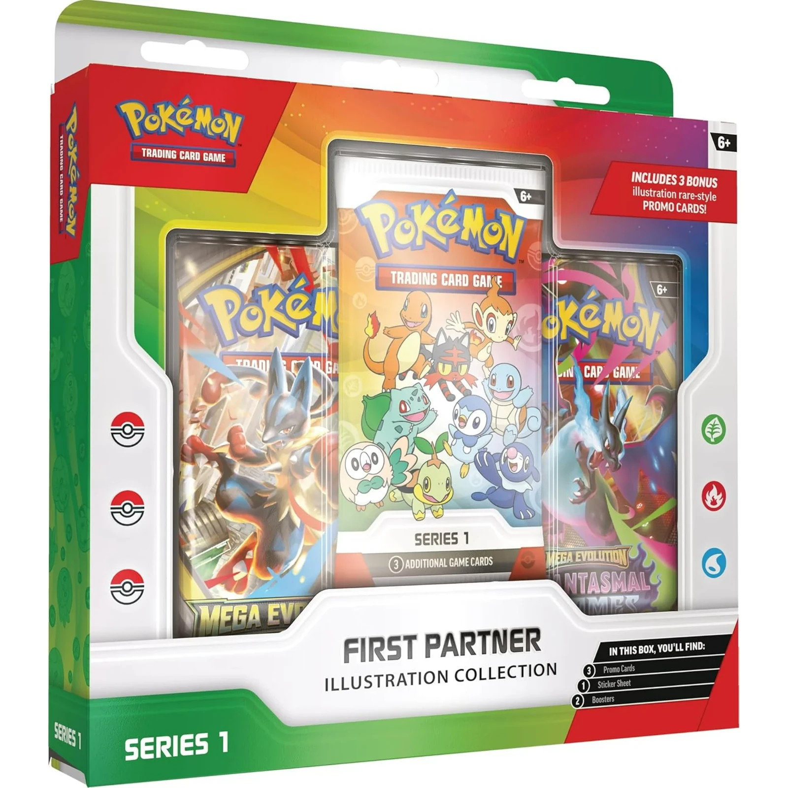 Pokemon TCG First Partner Illustration Collection Series PRESALE 03/20
