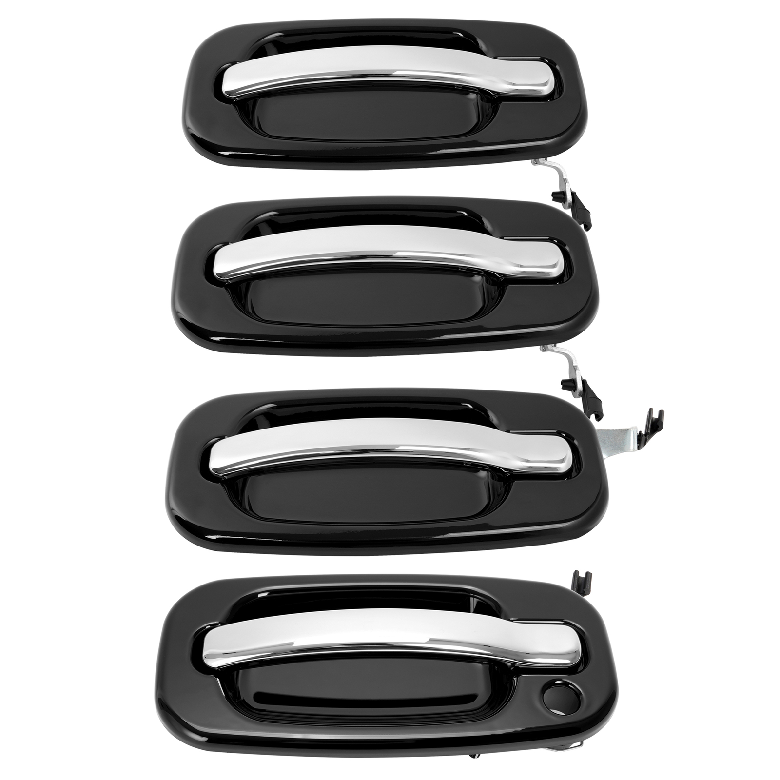 Set of 4 Outer Exterior Door Handles For Chevy Silverado GMC Cadillac 1999-2006