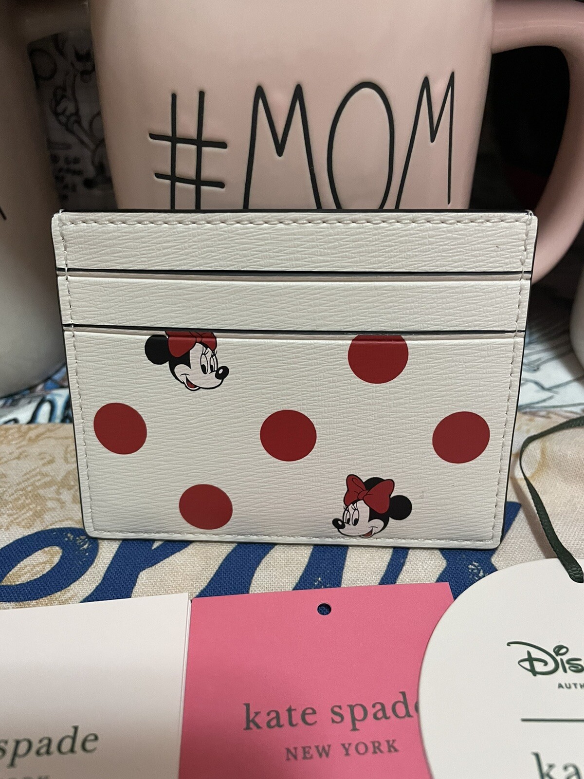 Disney Minnie Mouse Polka Dot Card Case by Kate Spade New York