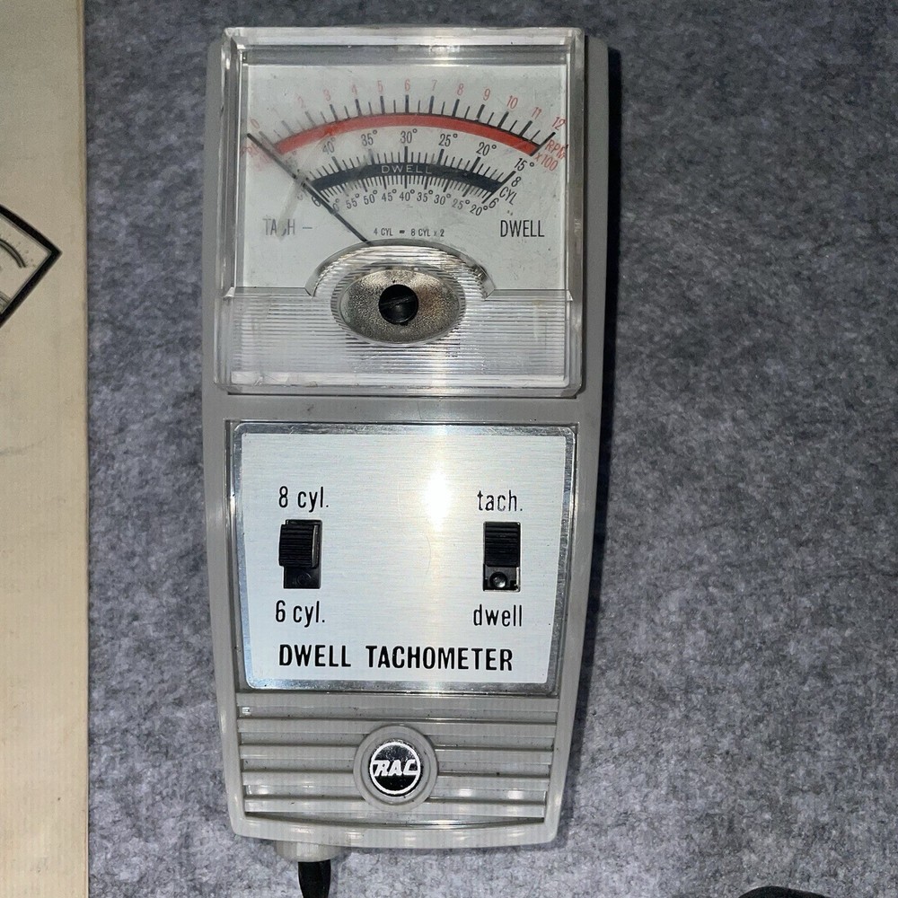 Vintage Rite Autotronics Engine Analyzer Test Kit Timing Light Gauges USA