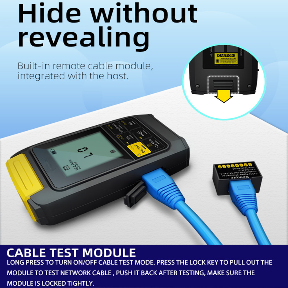 20MW VFL Optical Fiber Tester Power Meter OPM Led light Visual Fault Locator d