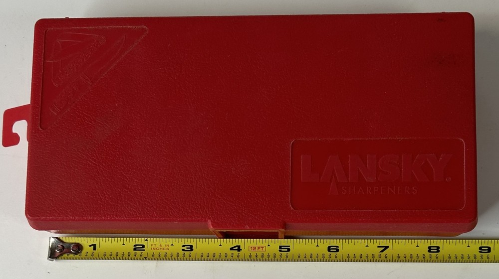 Lansky Deluxe Stone Sharpening System READ DESC