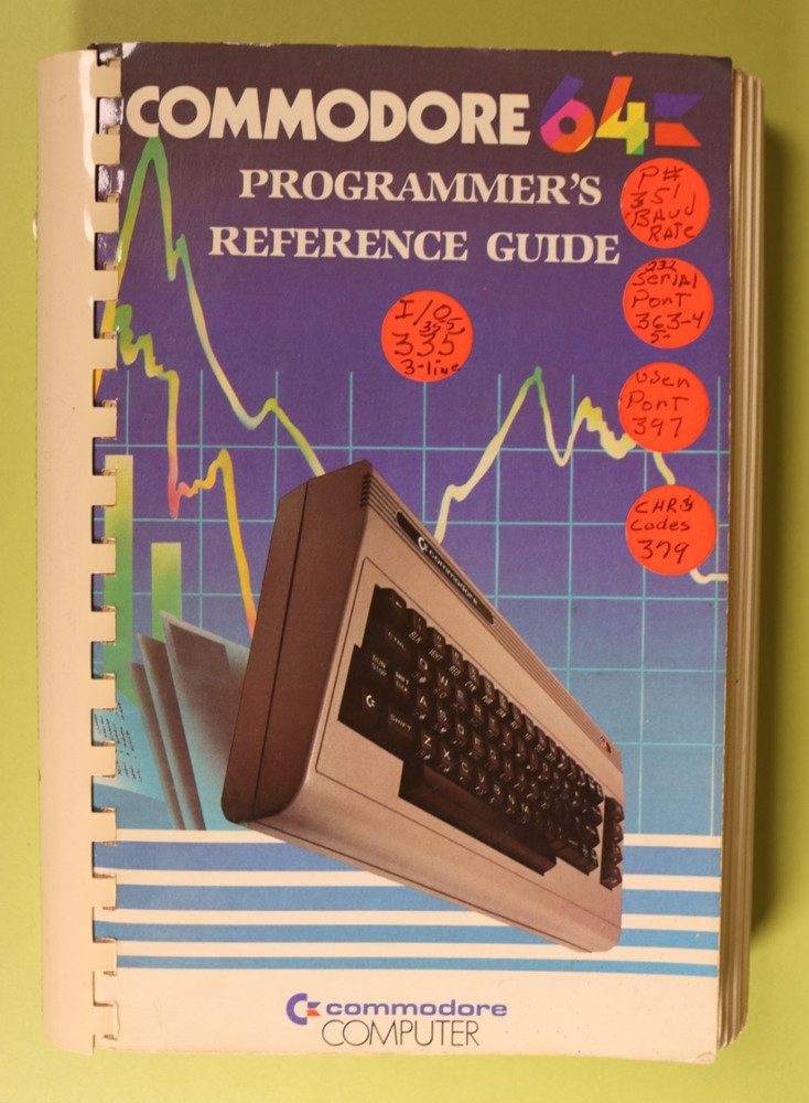 Commodore 64 Programmer's Reference Guide First Edition 7th Printing 1983