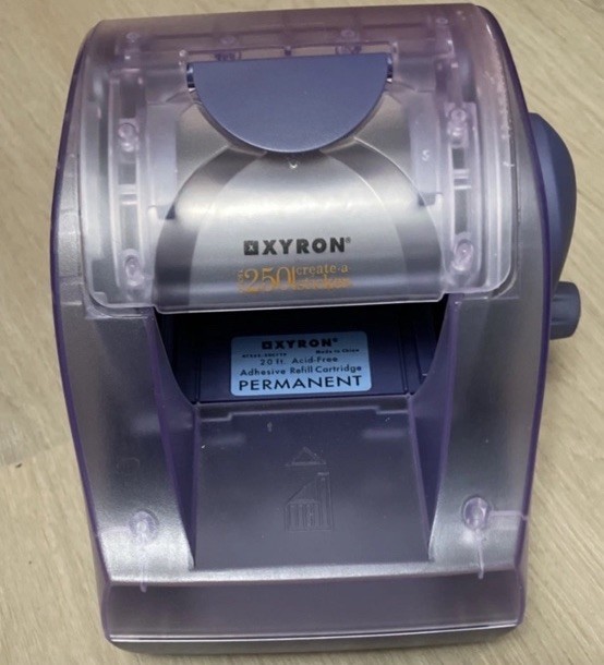 Xyron 250 Create A Sticker 2 1/2 in Sticker Maker