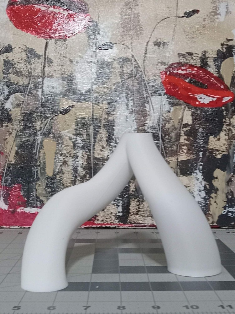 3D Printed Interlocking Toroidal Vase Set