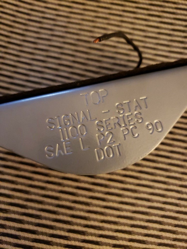 Vintage Signal Stat 1101 The Guardian Rectangular Marker Light