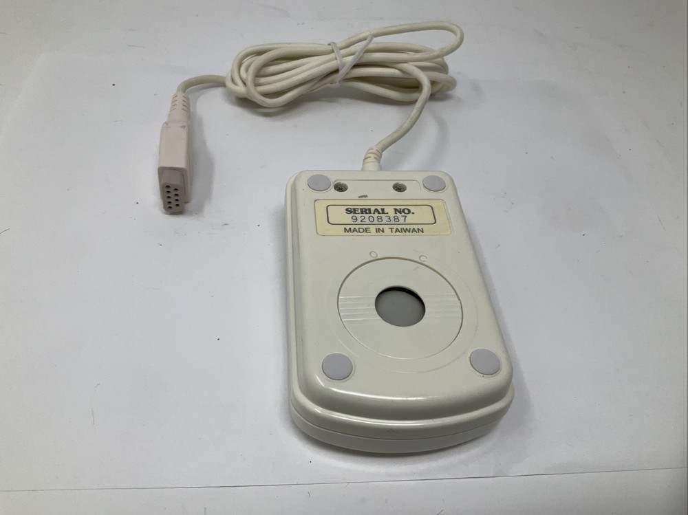 Vintage Computer 3 Button Mouse Made In Taiwan 9208387