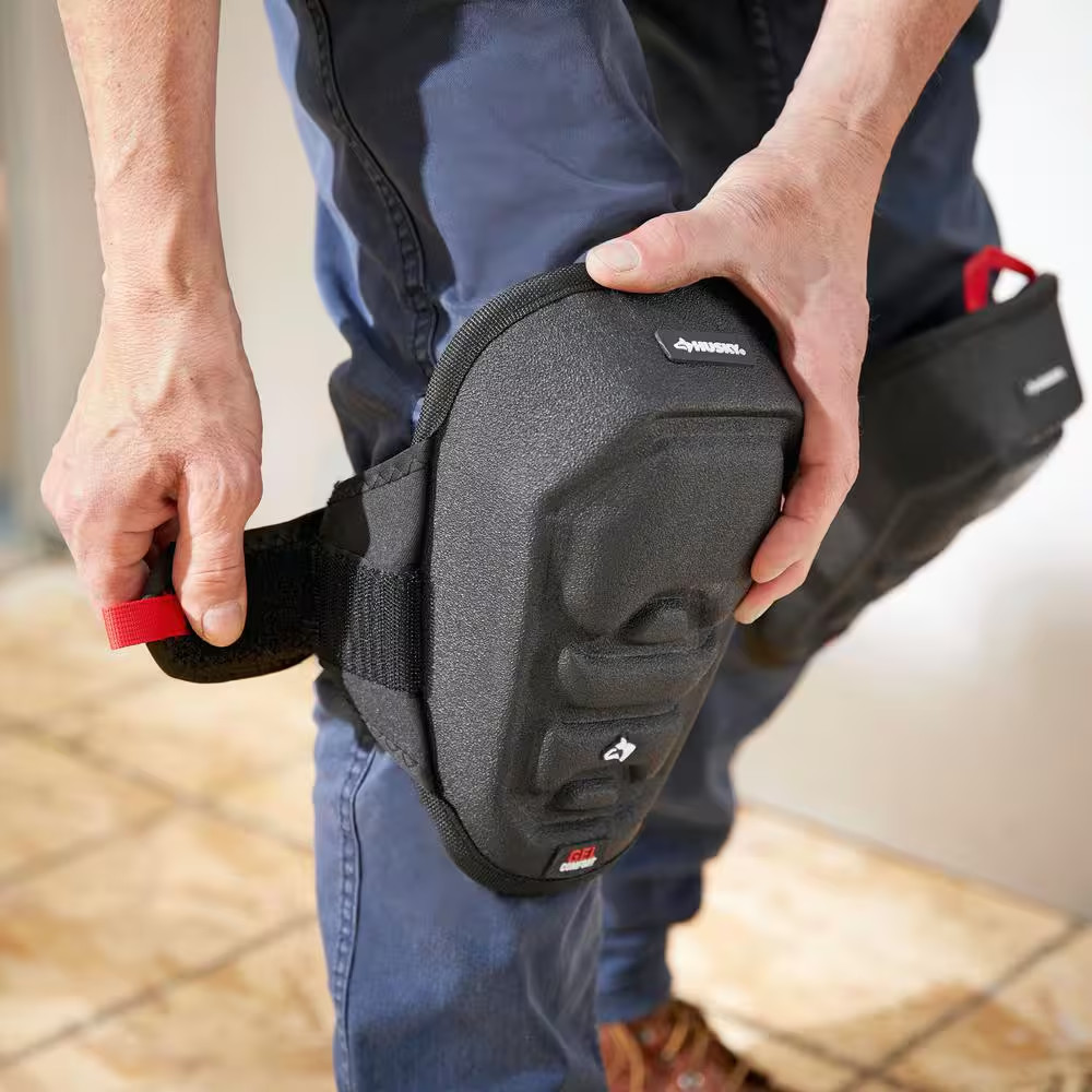 Soft Cap Gel/Foam Non-Marring Knee Pads