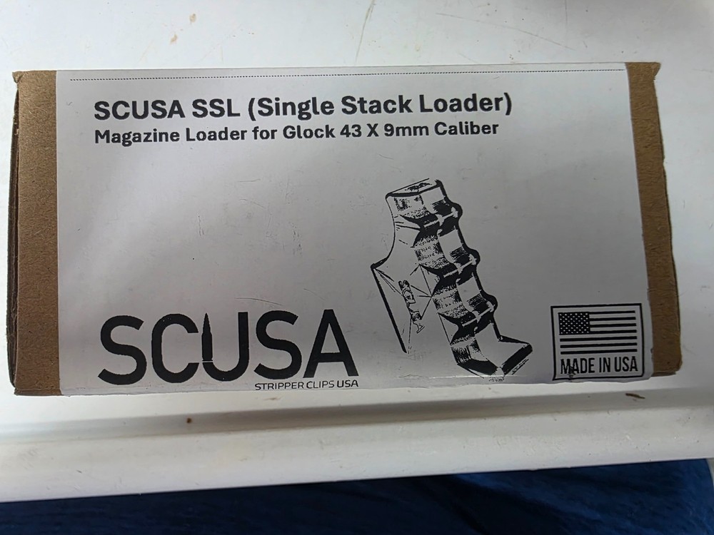 SCUSA SSL Single Stack Loader fits Glock 43x NEW in package Pink