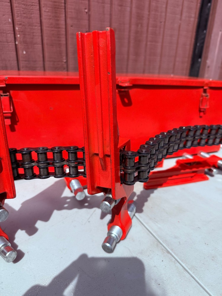 SAWYER 124H 10-36" DIAMETER PIPE CHAIN CLAMP WELDING FABRICATION ALIGNMENT TOOL