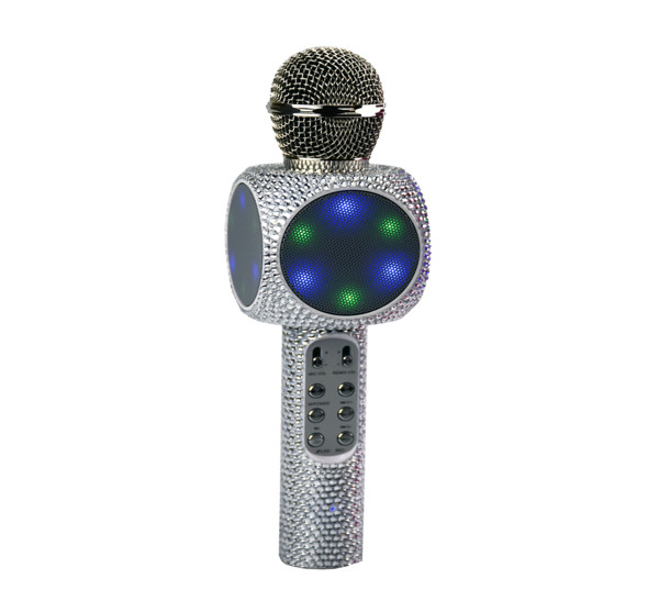 Silver Bling Wireless Karaoke Microphone - (SAB-SILVER)