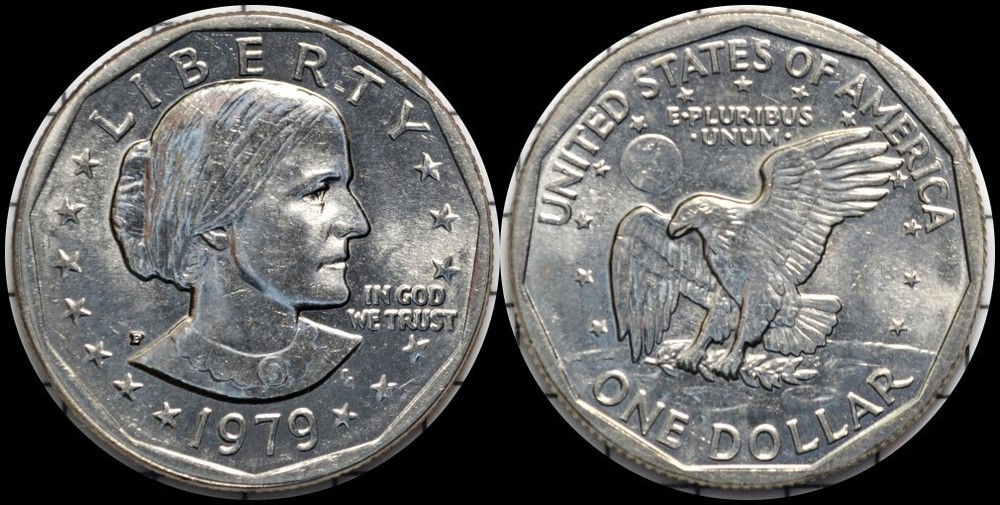 1979-P Susan B. Anthony Dollar. BU 💥💥