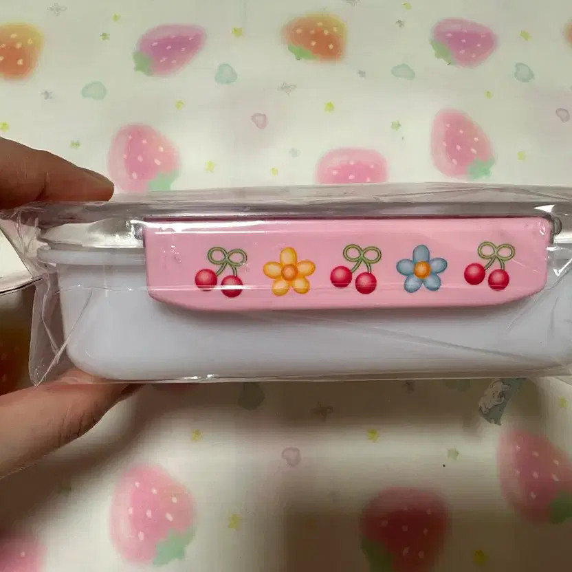 Classic Sanrio Cherry Kitty Lunch Box & Storage Case, New