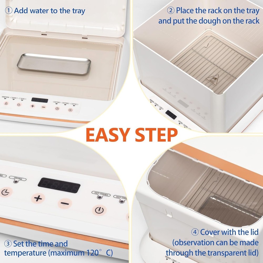 Sencroyal Upgrade Folding Bread Proofer & Slow Cooker