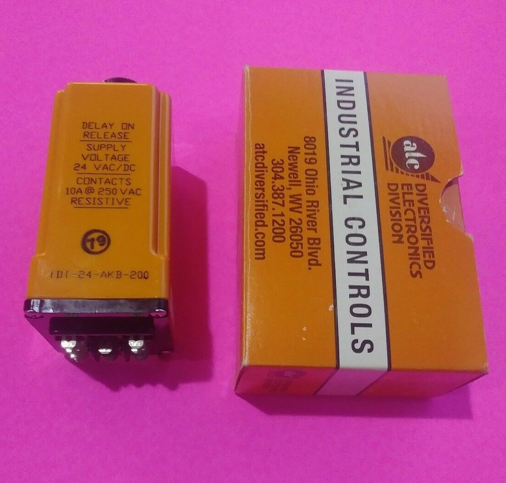 TDT-24-AKB-200 ATC Time Delay Relay * NEW NIB