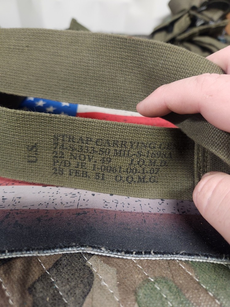 1951 Dated Korean War/ Vietnam Era  Military General Purpose/ GP  Cotton Strap