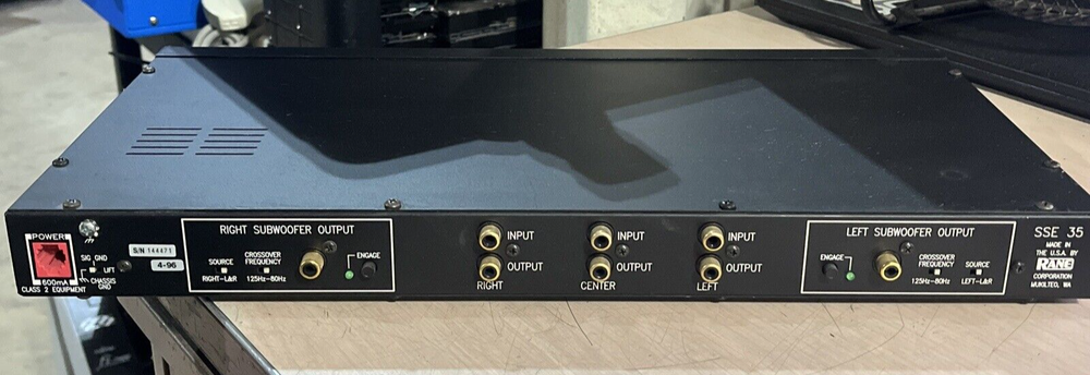 RANE SSE 35 HOME CINEMA EQUALIZER