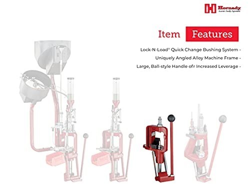 Classic Reloading Press Kit - Hornady Lock-N-Load, Precision Reloading Tools, Ea