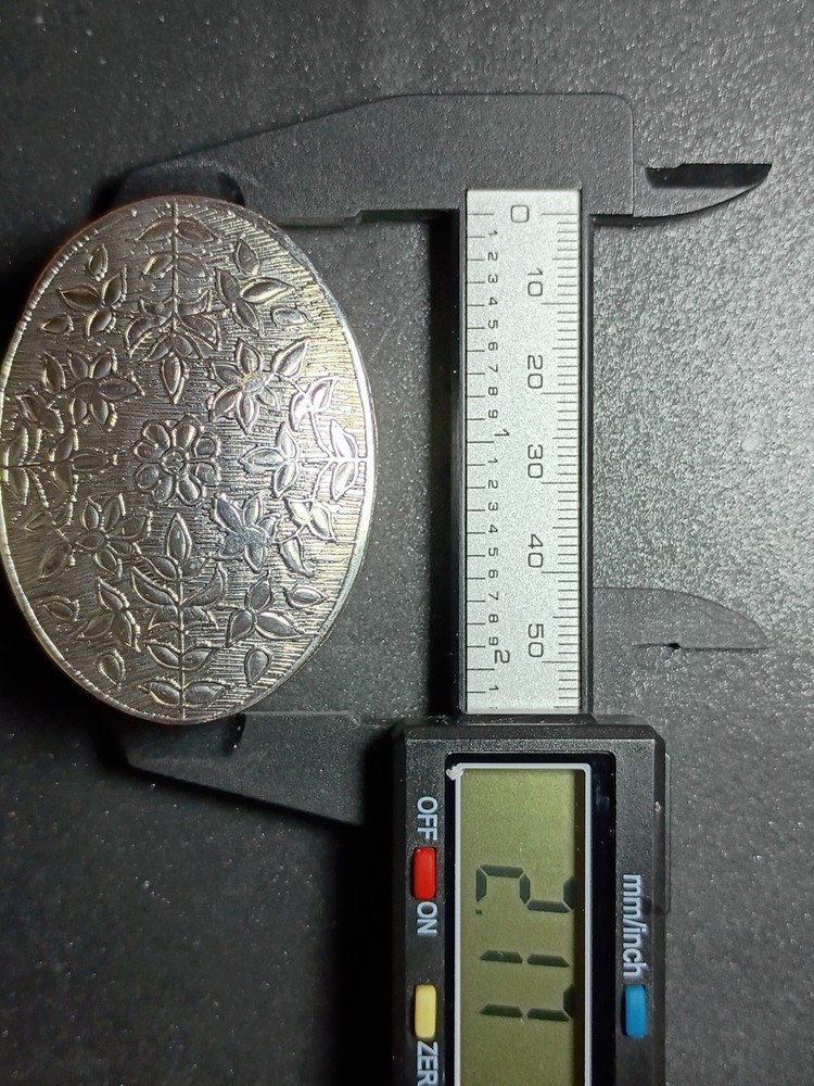 Victorian Sterling Silver Oval Container