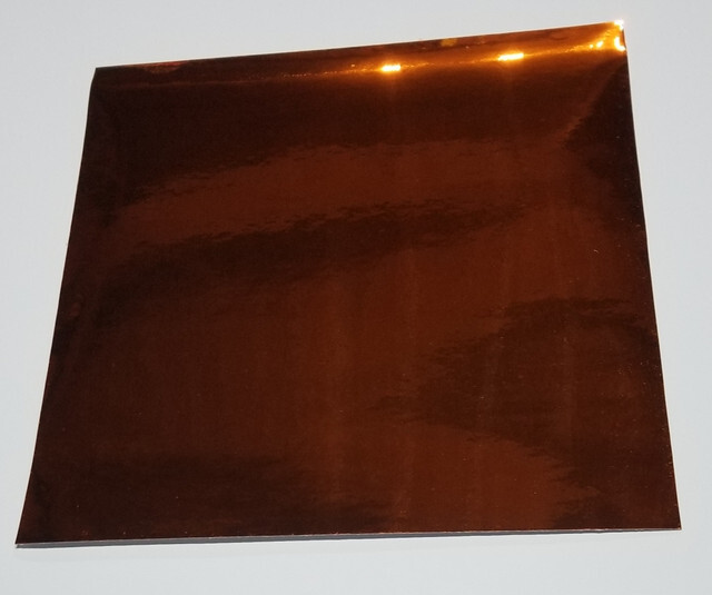 Orange Chrome Mirror Sign Plotter Cutter Vinyl Roll