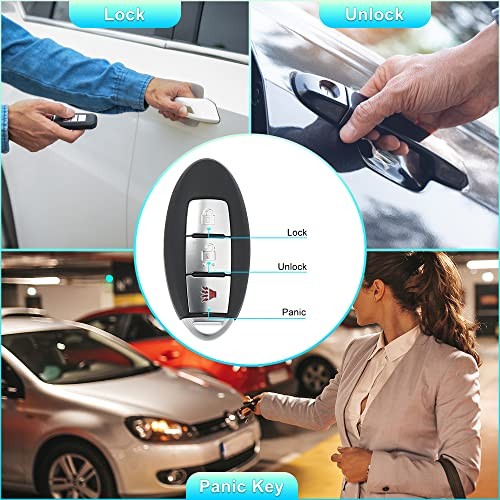 315MHz CWTWB1U808 Replacement Smart Proximity Insert Keyless Entry Remote Key