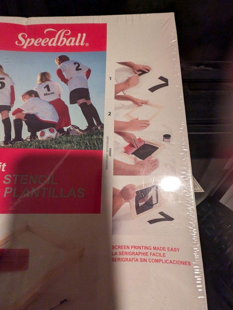 Speedball Basic Fabric Screen Printing Super Value Kit New