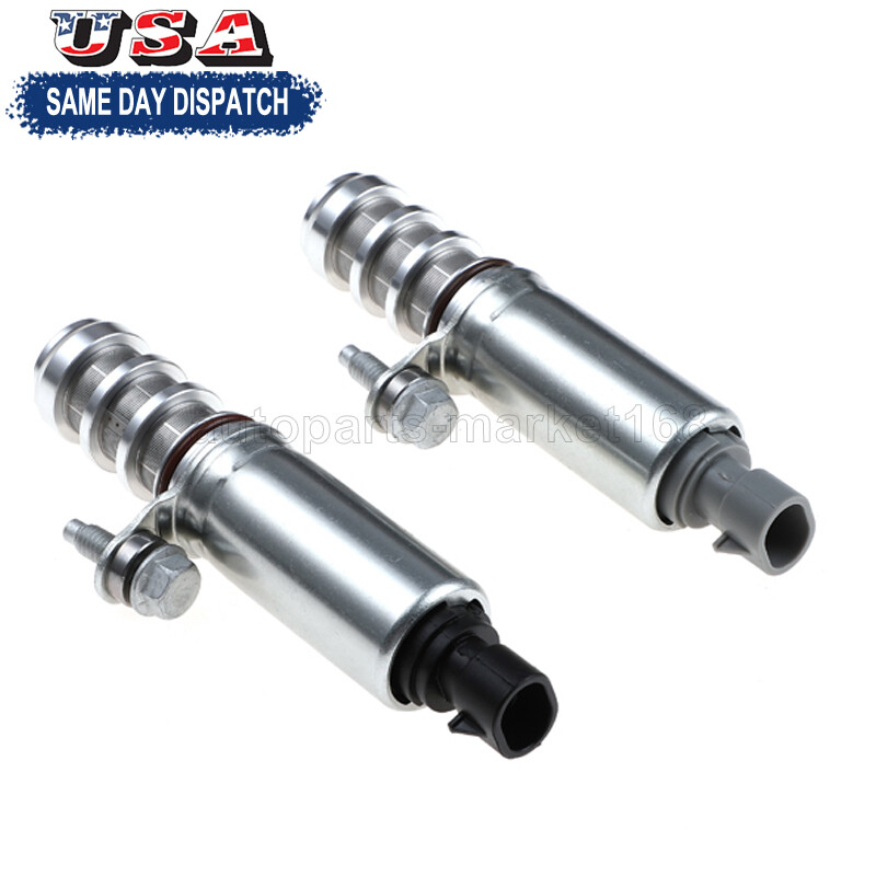 Intake & Exhaust Camshaft Position Actuator VVT Solenoids For GM 2.0L 2.2L 2.4L