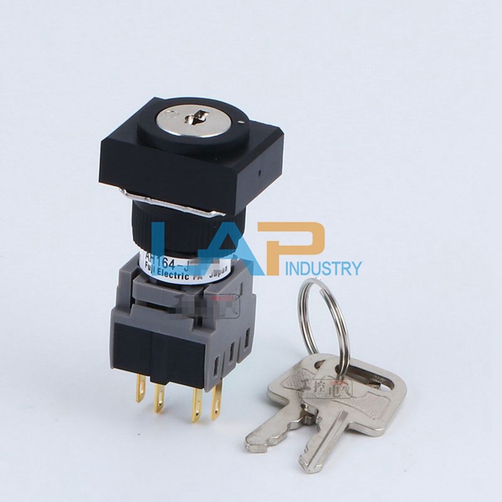 1PCS NEW FOR FUJI AH164-J3A22A Rectangular key selector switch