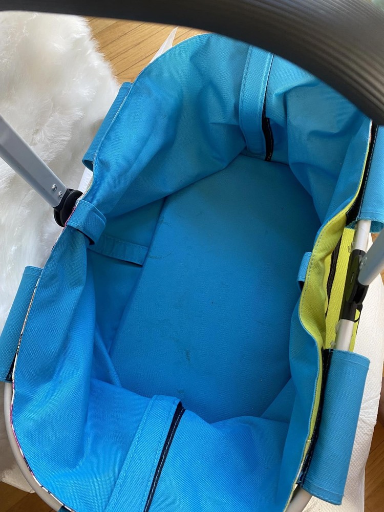 Craft Tote Bag with Metal Frame and Handle