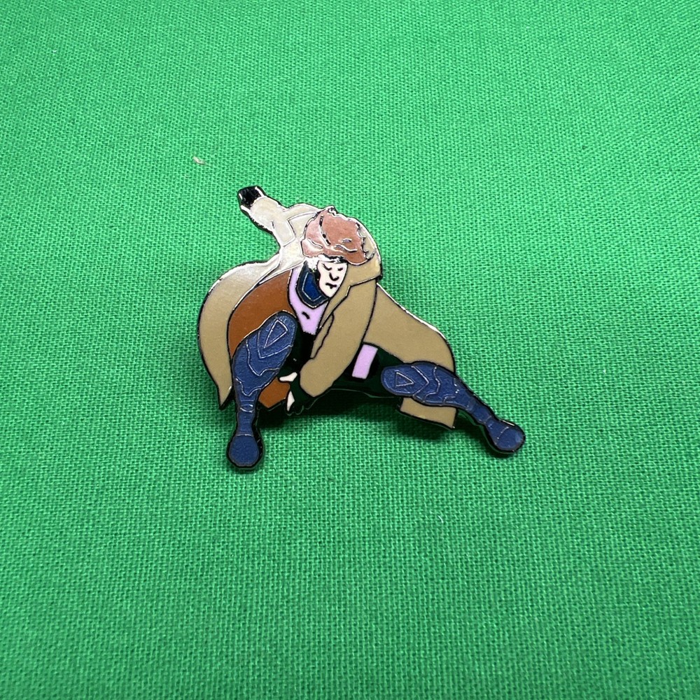 Vintage 1994 Planet Studios Marvel Enamel Pin Gambit