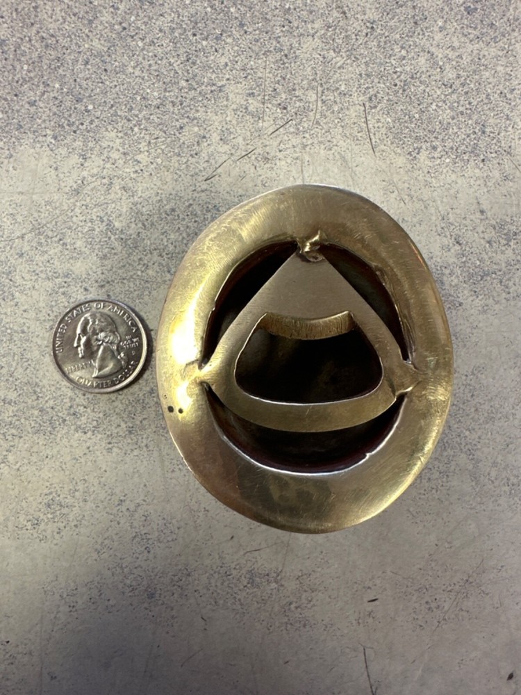 Brass Derby Hat Bottle Opener Excellent Condition!