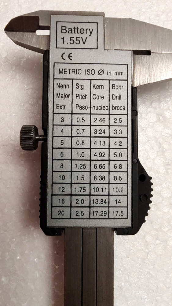 4" inch Electronic Digital Caliper+spare battery
