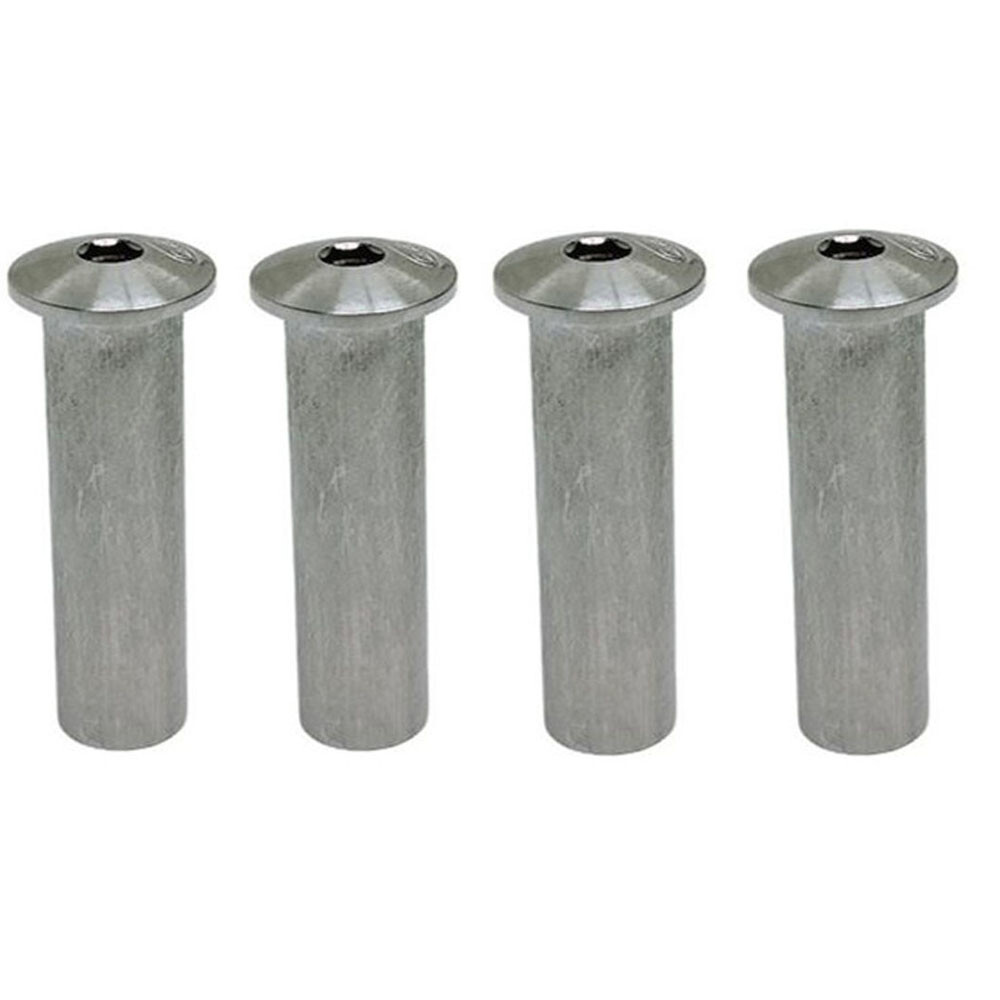 Deck Railing 5/16" Dome Head Stud Receiver Cable Railing Stainless Steel 4 PC