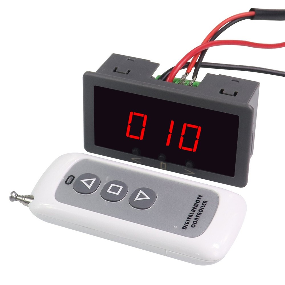 6V 12V 24V 5A PWM DC Motor Speed Controller Wirless Remote Reversible Switch