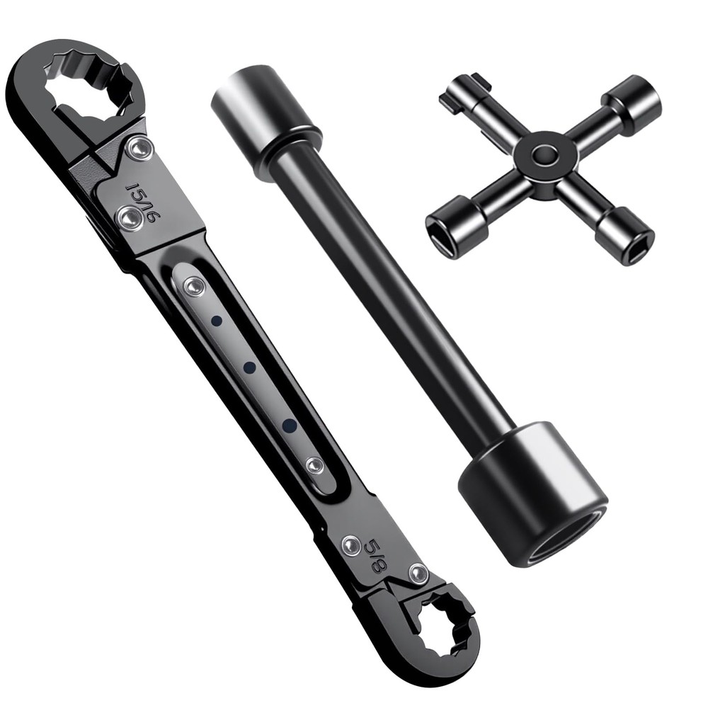 Professional Angle Stop Wrench Kit Removal Tool for Installing and Removing