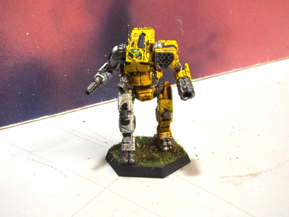BATTLETECH ORION MECH (CATALYST, PLASTIC, PAINTED)