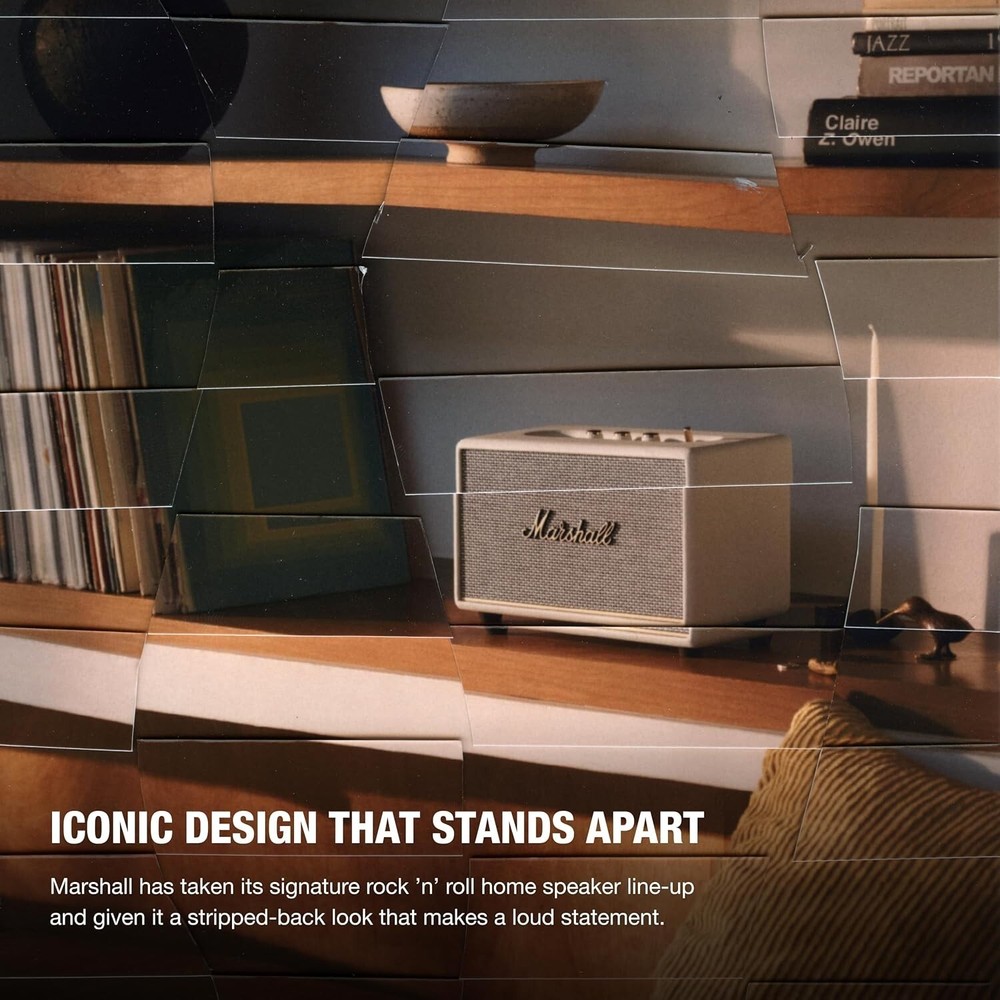 Marshall Acton III Bluetooth Speaker System (Cream)