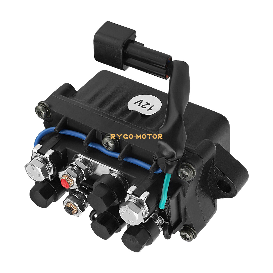 Engine Trim Relay Solenoid Box replaces for Yamaha 63P-81950-00-00, 63P819500000