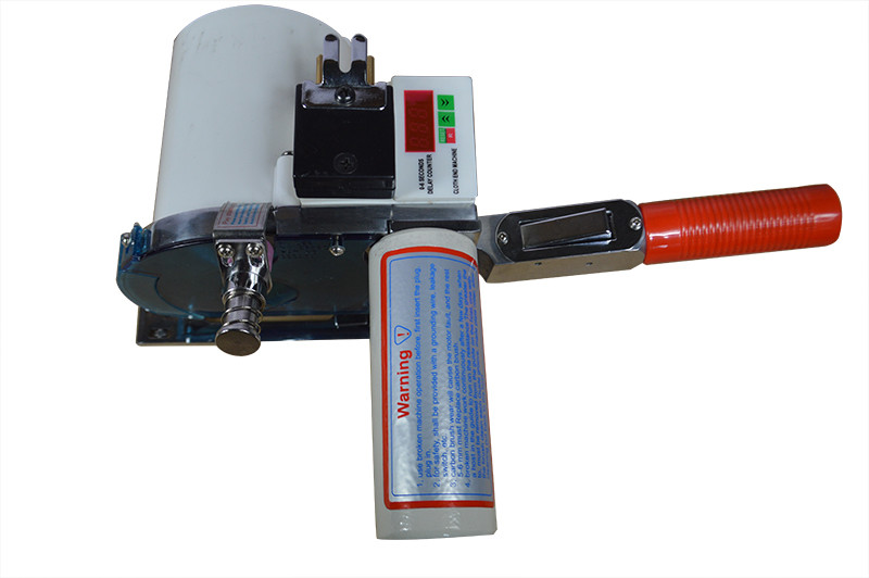 Fabric Cloth Cutter End w/86.6"(220cm) Rack and Digital Counter Delay Function