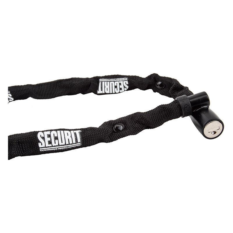 Lock Securit Chain Jackie Key 4x110cm Black