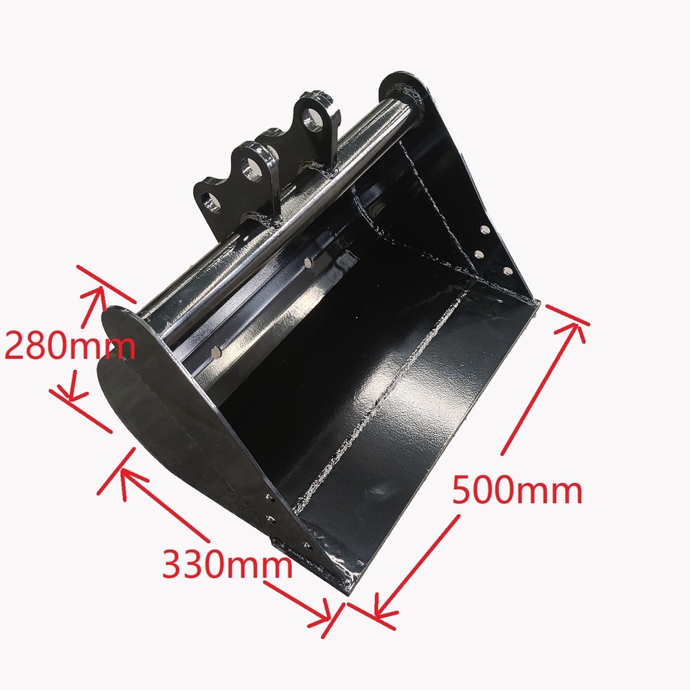 Plain Bucket Grading Flat Attachment fits Mini Excavator 500mm-