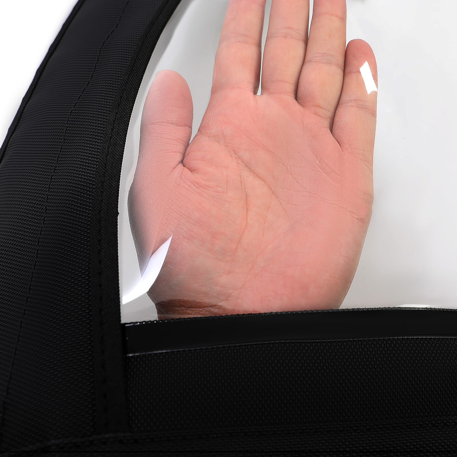 Front Rear Soft Top + Upper Skins Diamond Black For 97-06 Jeep Wrangler TJ 2 Dr