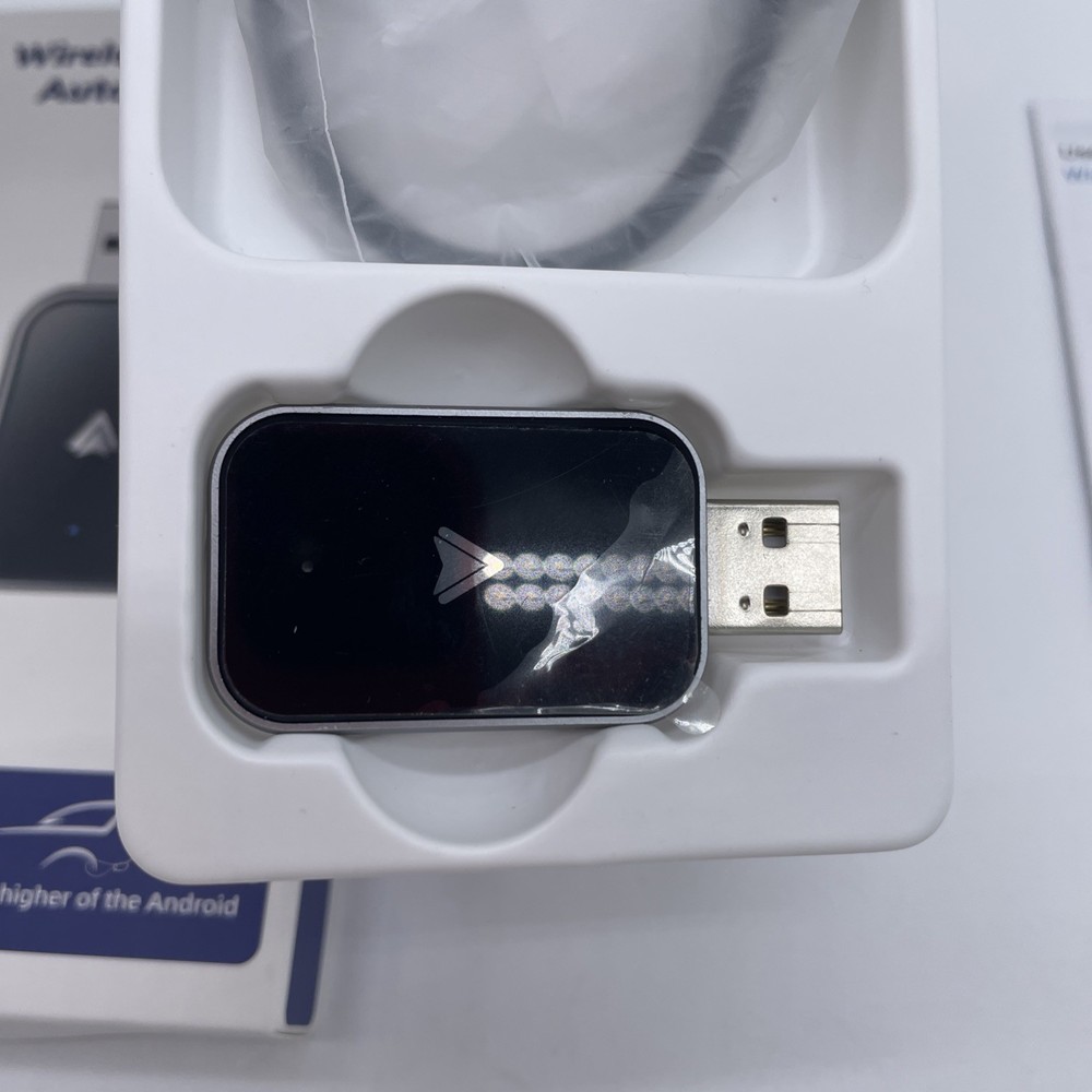 Android Auto Wireless Adapter for Cars, Easy Setup, Plug & Play Android 11 Or Up