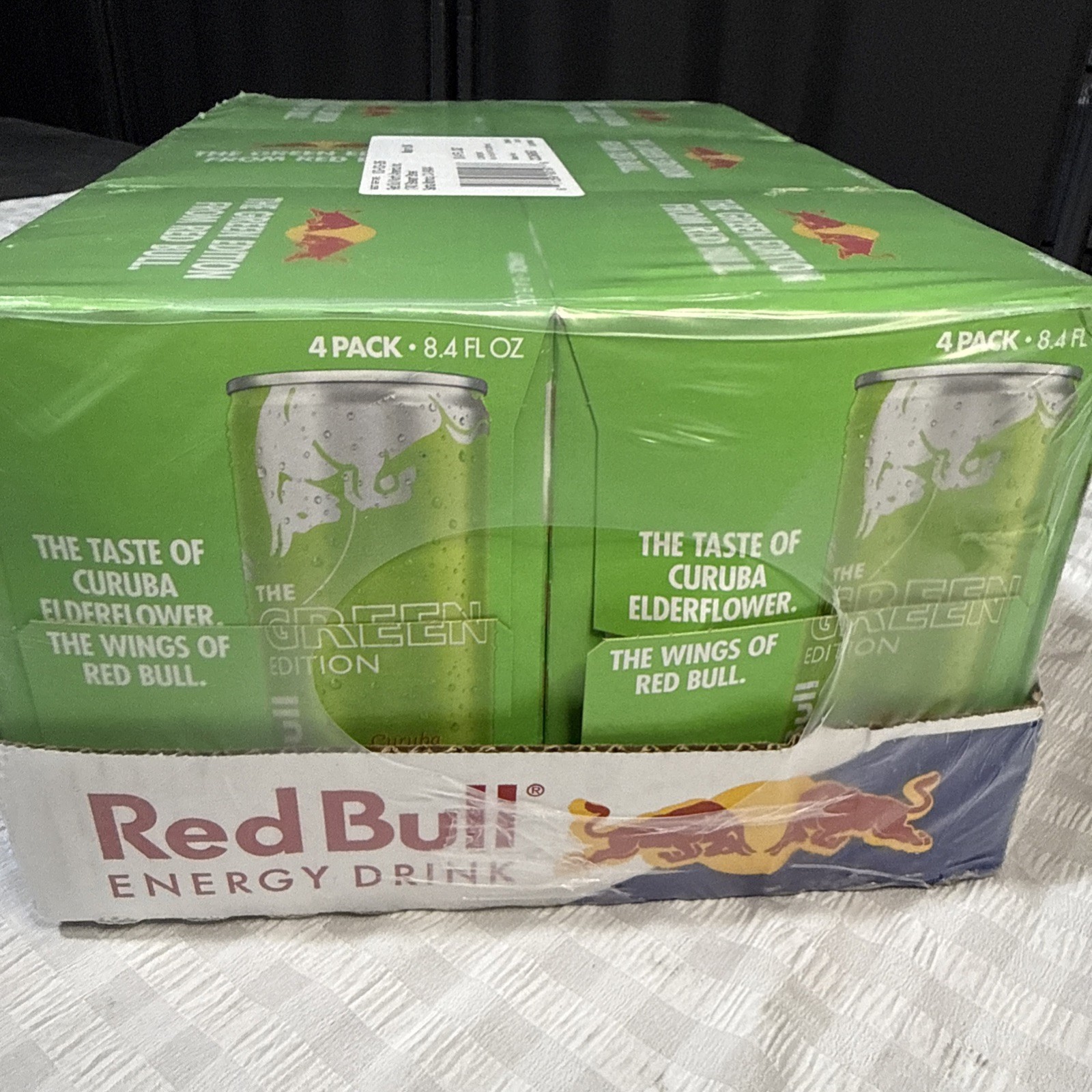 Red Bull Green Edition Energy Drink 8 oz., 6 Packs of 4 Cans (Pack of 24)