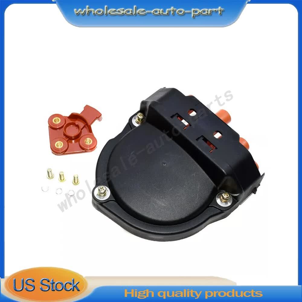For BMW E23 E24 E28 E30 E31 E32 Distributor Cap&Rotor 12111725070 12111734110 US