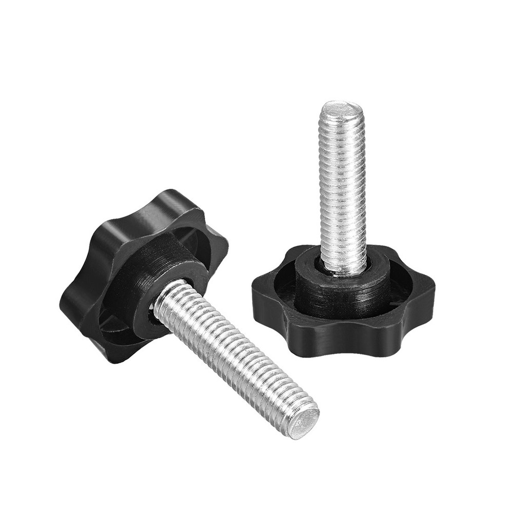 screw locking 38mm hexagonal plum dia M8 ×35mm thread 5pcs