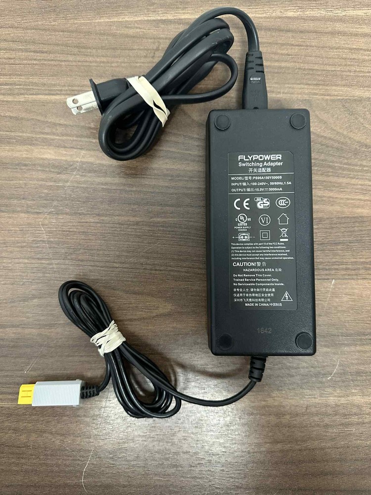Flypower Switching Adapter Model PS96A150VY5000S Replacement Adapter For 4E
